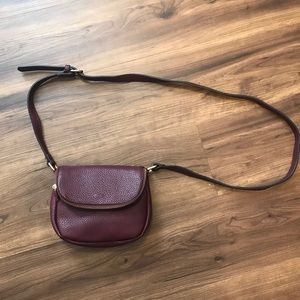 Francesca‘s Burgundy/maroon Crossbody